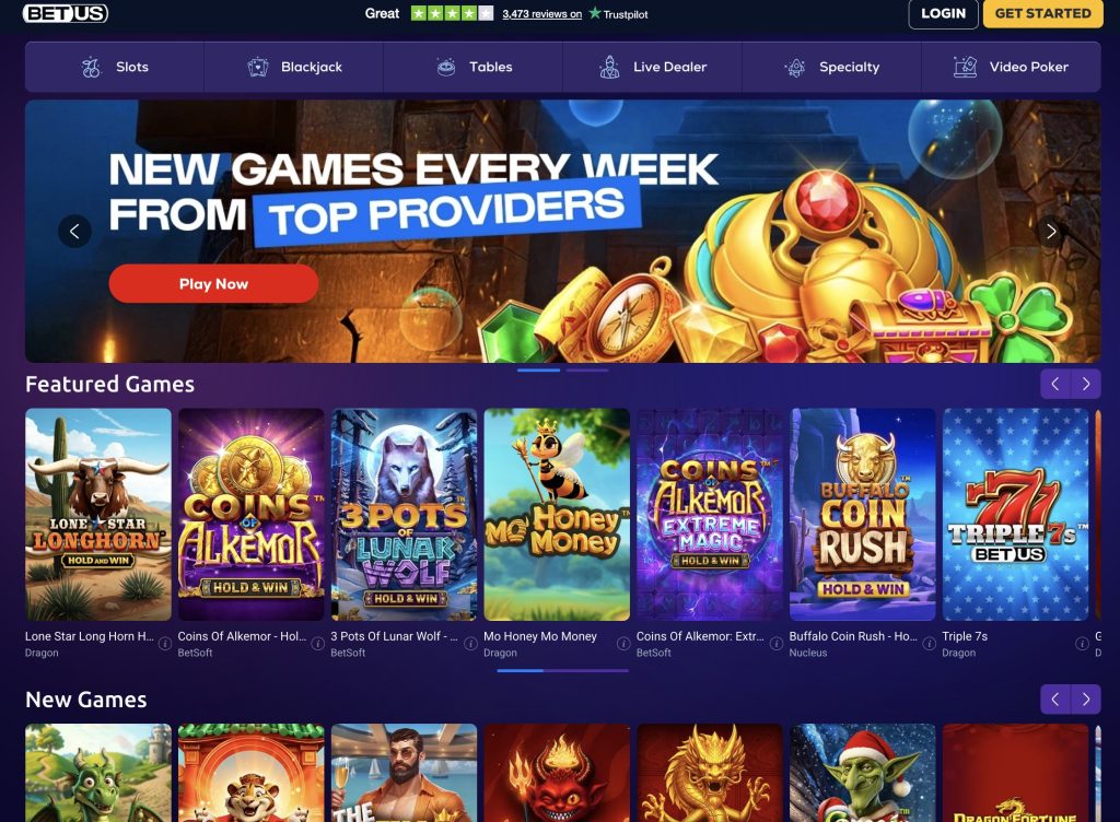 BetUS Missouri Online Casino